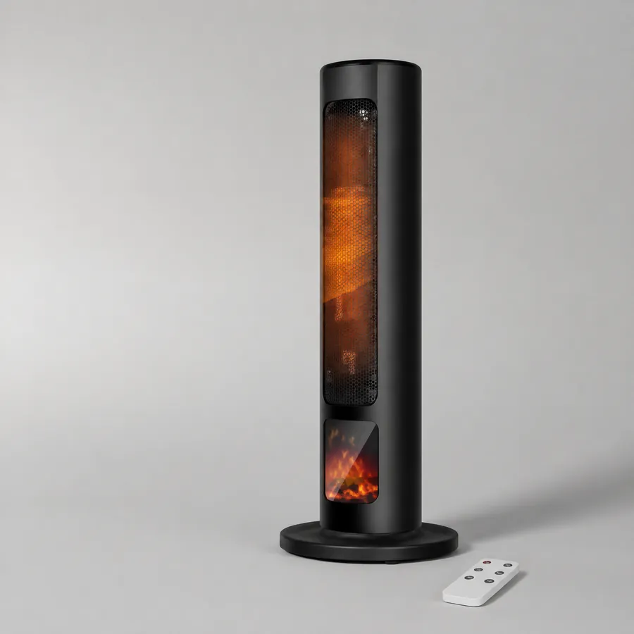 Tower ceramic heater